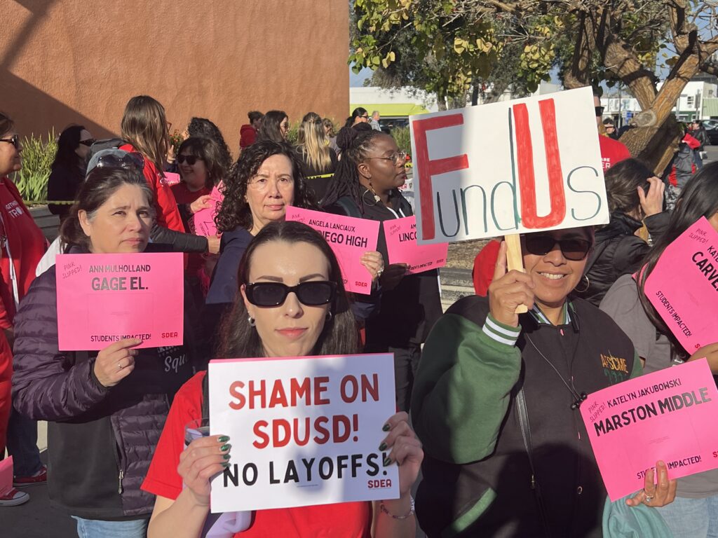 Thousands of California educators issued pink slips again this year